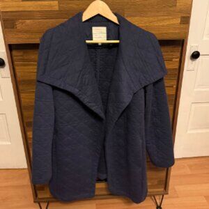 Bagatelle Navy Open Front Jacket - XL